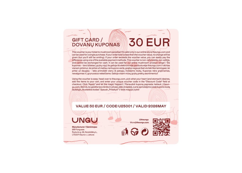 Printed gift card | 30 € - Image 3
