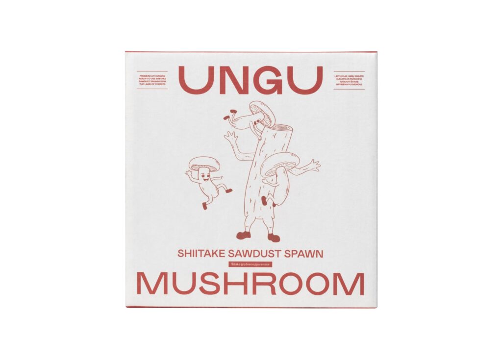 Shiitake Mushroom Sawdust Spawn, 1 kg - Image 2